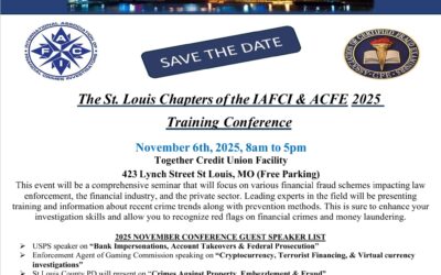We’re kicking off the St. Louis IAFCI Chapter Conference Nov 6!